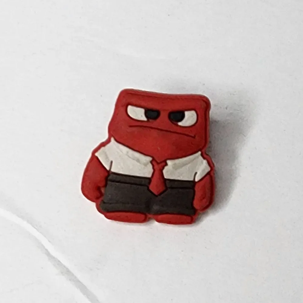 Jibbits Shoe Charm for CROCS inside out ANGER